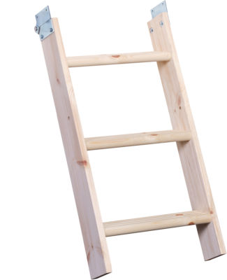 Förlängningsstege i trä till vindstrappor