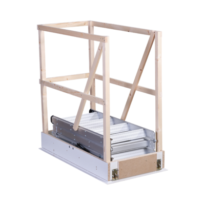 Skyddsräcke vindstrappa för montering på vind