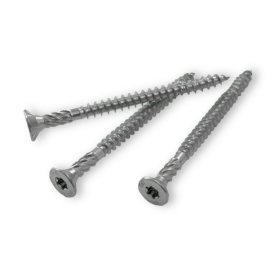 Karmskruv, 8 st, ör montering av vindstrappor/väggluckor med träkarm